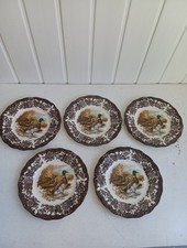 Royal Worcester Palissy Game Series Set of Five 8.75" Plates Mallards (BR)
