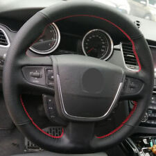 Car Steering Wheel Leather Cover Trim For Peugeot 508 2011-2018 508 SW 2011-2018