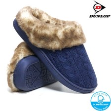 LADIES SLIPPERS WOMEN DUNLOP