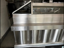 KIREMKO 2 Pan Island Fish and Chip Frying Range