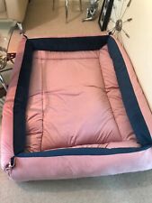 HiK9 English Rose Velvet & Midnight Blue Velvet Luxury Nest Size XXL 
