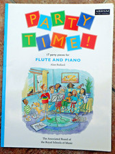 Party Time - Alan Bullard: 17 Party Pieces for Flute & Piano ABRSM 20+12pgs 1996
