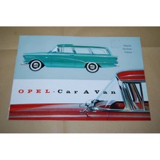 OPEL CAR A VAN FRENCH BROCHURE
