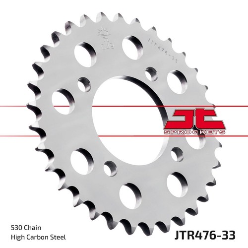 Rear sprocket tooth - 33,