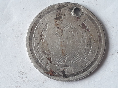 Silver one shilling 1817 - shilling,