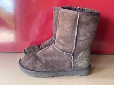 UGG Women's  Classic Short II Chocolate Brown Boots UK Size 4.5 EU 37 A3