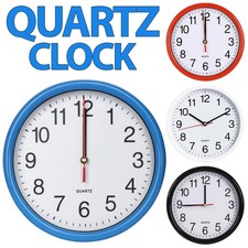 Quartz Basic Wall Clock Round