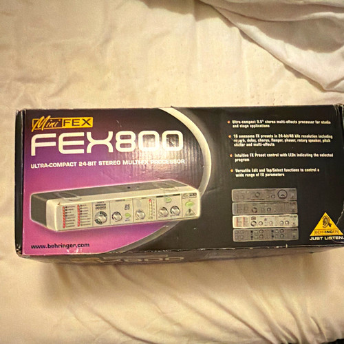 Behringer fex800 minifex - behringer,