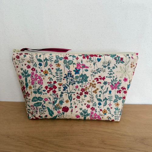 Handmade make bag - up, zip