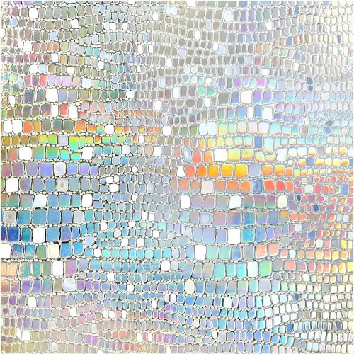 Rainbow frosted window - rainbow,