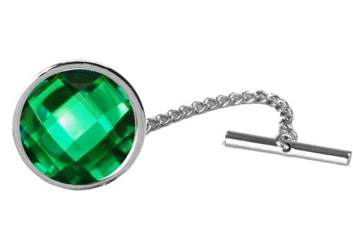 Green acrylic rhinestone gem - rhinestone,