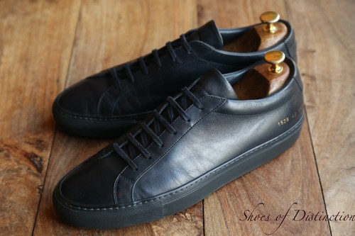 Common project black leather - black,