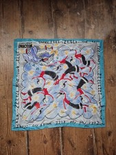 MOSCHINO Cheap And Chic Olive Oyl POPEYE SILK SCARF