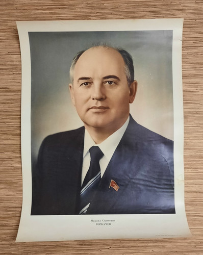 Mikhail gorbachov rare vintage - gorbachov,