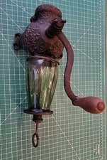 Vtg Arcade Crystal Cast Iron