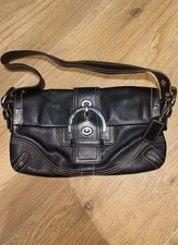 Coach Soho Black Leather