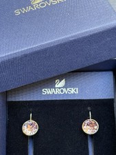 Swarovski Bella Drop Earrings Pink *Preloved*