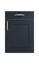 Matt Indigo Blue MDF Shaker Replacement Kitchen Cupboard Door & Drawer Fronts