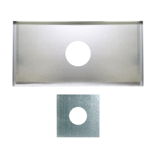 Chimney register closure plate - chimney,