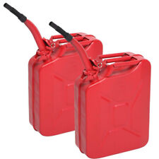 2x 20L Fuel Steel Jerry Can
