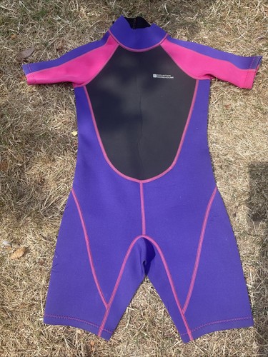 Girls short wetsuit - girls, 9-10