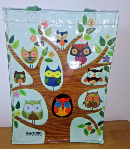 Santora owl pattern pvc coated - pattern,