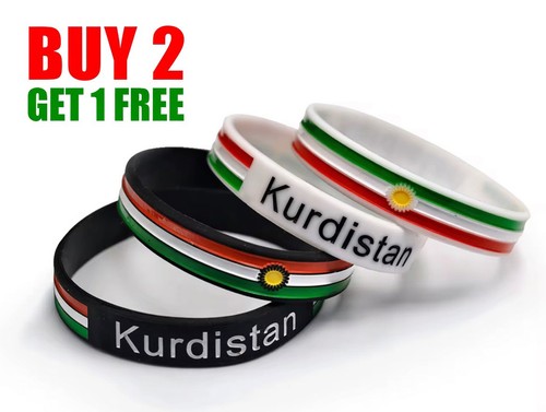 Kurdistan flag silicone - flag,