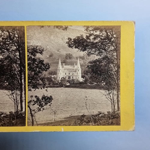 Trossachs scotland stereoview - scotland,