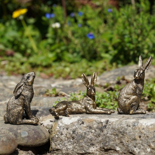 Set mini hare ornaments - set,