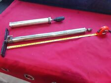 2 VINTAGE BRASS TYRE PUMPS, 1