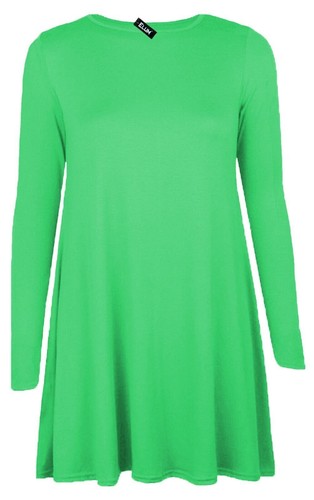 Women ladies long sleeve swing - ladies,