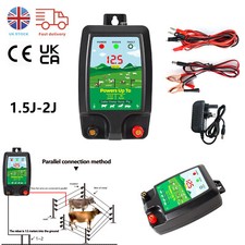 Electric Fence Energiser ShockRite 1.5J 12v Battery Powered Fencer10Km Range UK