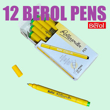 *12 Quality Pens* BEROL Roller