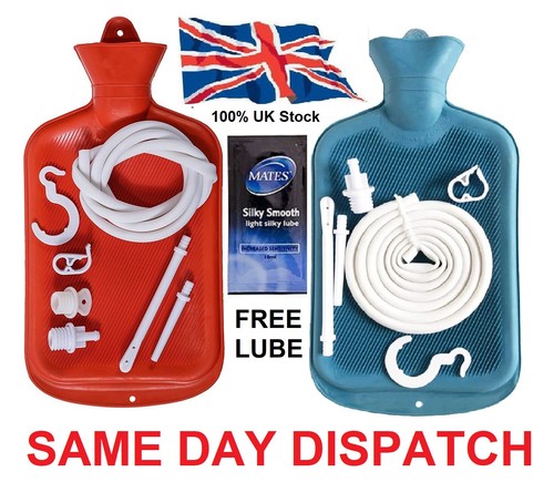 Enema system kit - system, bag