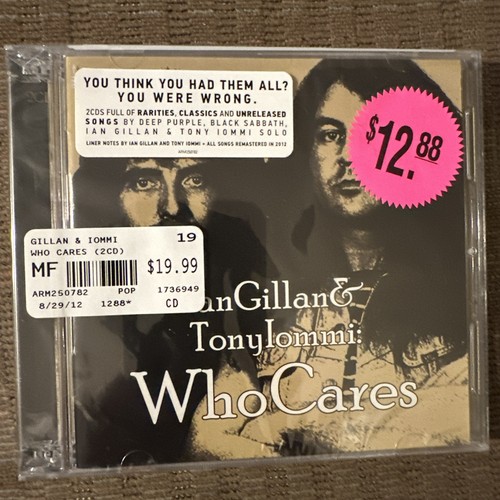 Who cares ian - by, gillan/tony