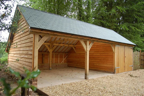 Wooden shed strong - wooden,