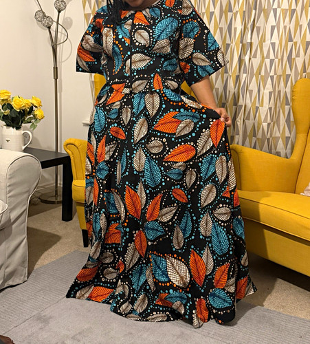 Women african print - print, kaftan
