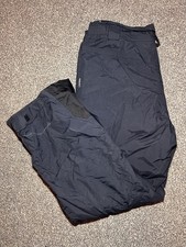 SCHOFFEL Venturi Black Ski Salopettes size GB 42 Mens Ski Trousers Snow Sports