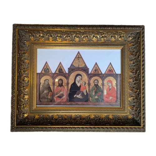 Framed madonna child - framed,