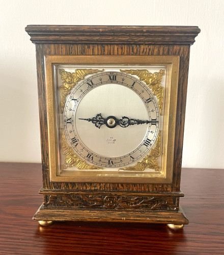 Elliott mantel clock - clock,, mahogany