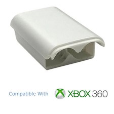 Replacement Battery Pack Cover Shell Back for Xbox 360 Wireless Controller White