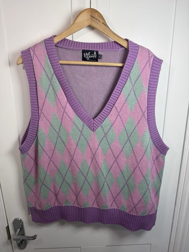 Hell bunny argyle knitted - hell, tank