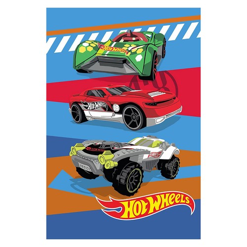 Hot wheels fleece - wheels, blanket