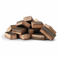20KG OAK WHISKEY BARREL BBQ FIRE WOOD CHUNKS, PIZZA OVEN, FIRE PIT BLOCKS