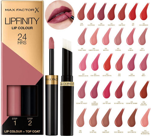 Max factor lipfinity - lipfinity, step