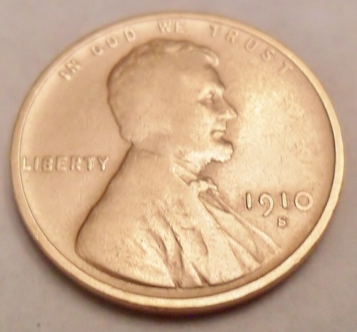 1910 lincoln wheat cent - lincoln,