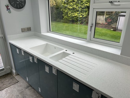 Solid surface kitchen worktops - kitchen,