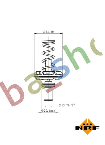 Cooling system thermostat - system,