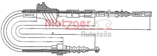 Metzger 4094 cable parking - 10.4094,