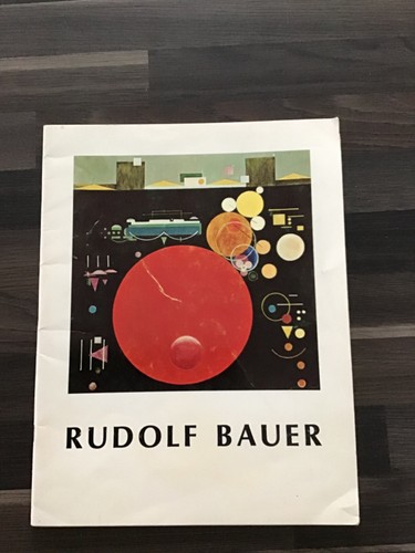 Rudolf bauer catalogue - catalogue, a